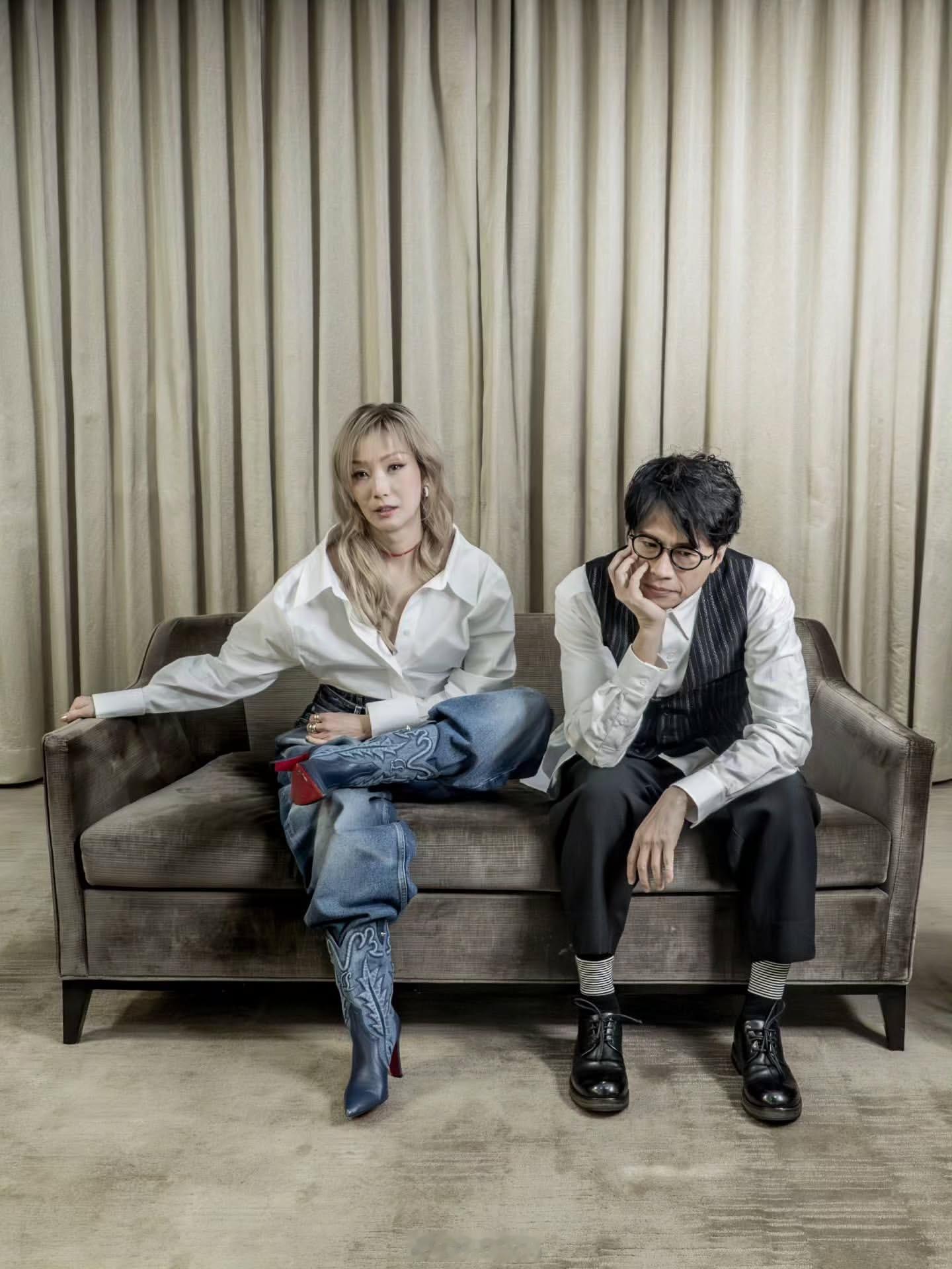 郑秀文影由相生不是酒店睡衣版，而是时尚潮人版——V姐、欢哥联合出击，【夜王】组