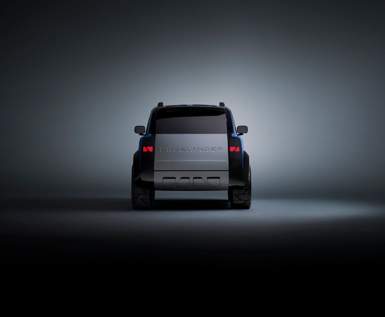 FREELANDER这概念车挺有意思，有传承有创新，有电机有大屏