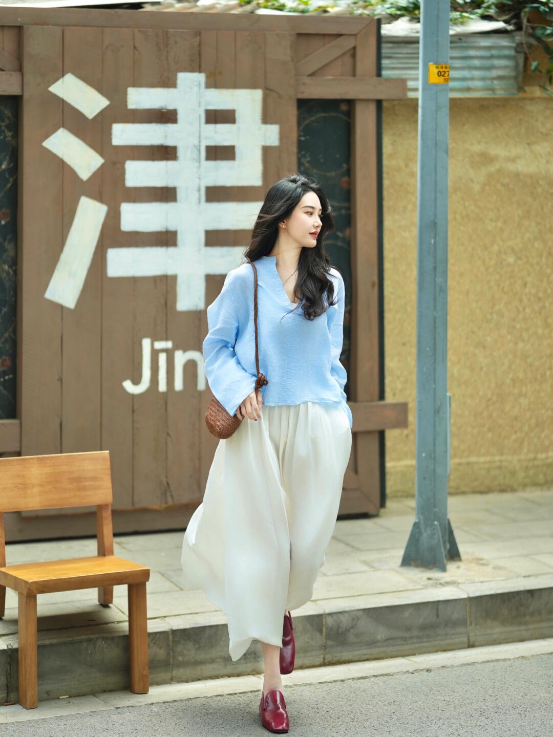 多姿春日📔街角那位女士的时髦look