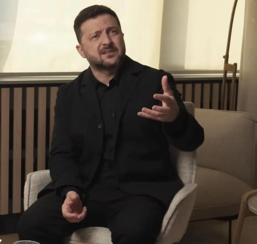 泽连斯基：特朗普无法保证和平，美国调解团访问乌克兰是为了他们自己。乌克兰总统