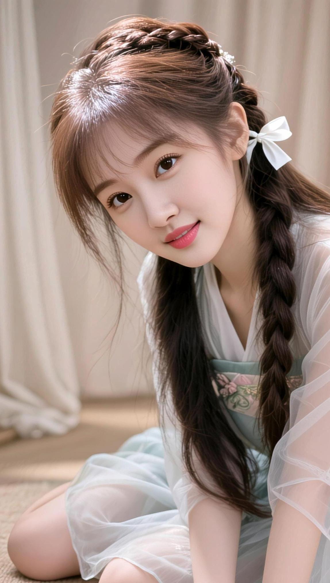 我这么可爱你不要…古风美少女写真抖音ai创作