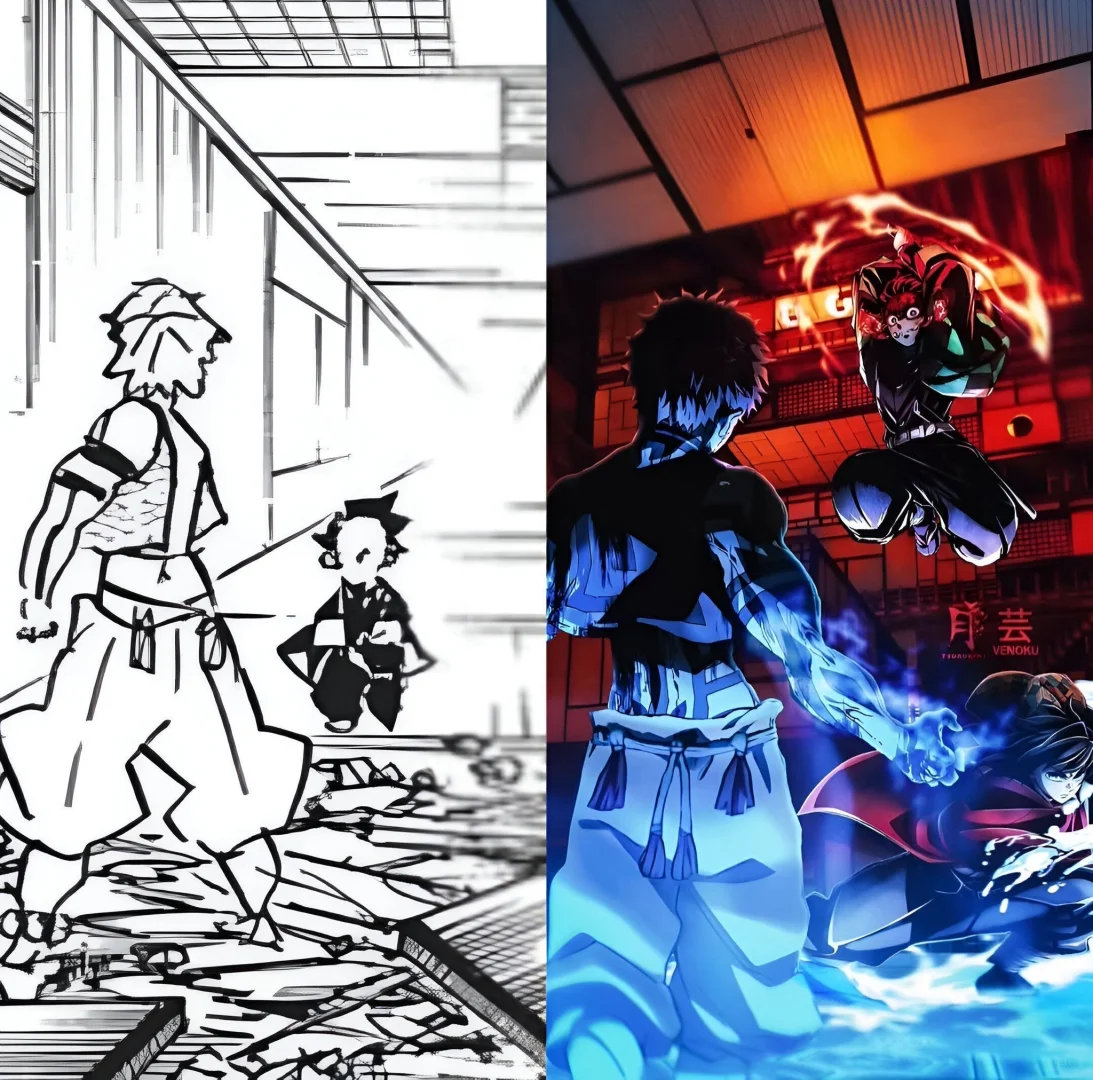 漫画VS动画，飞碟社作画真的太超模了