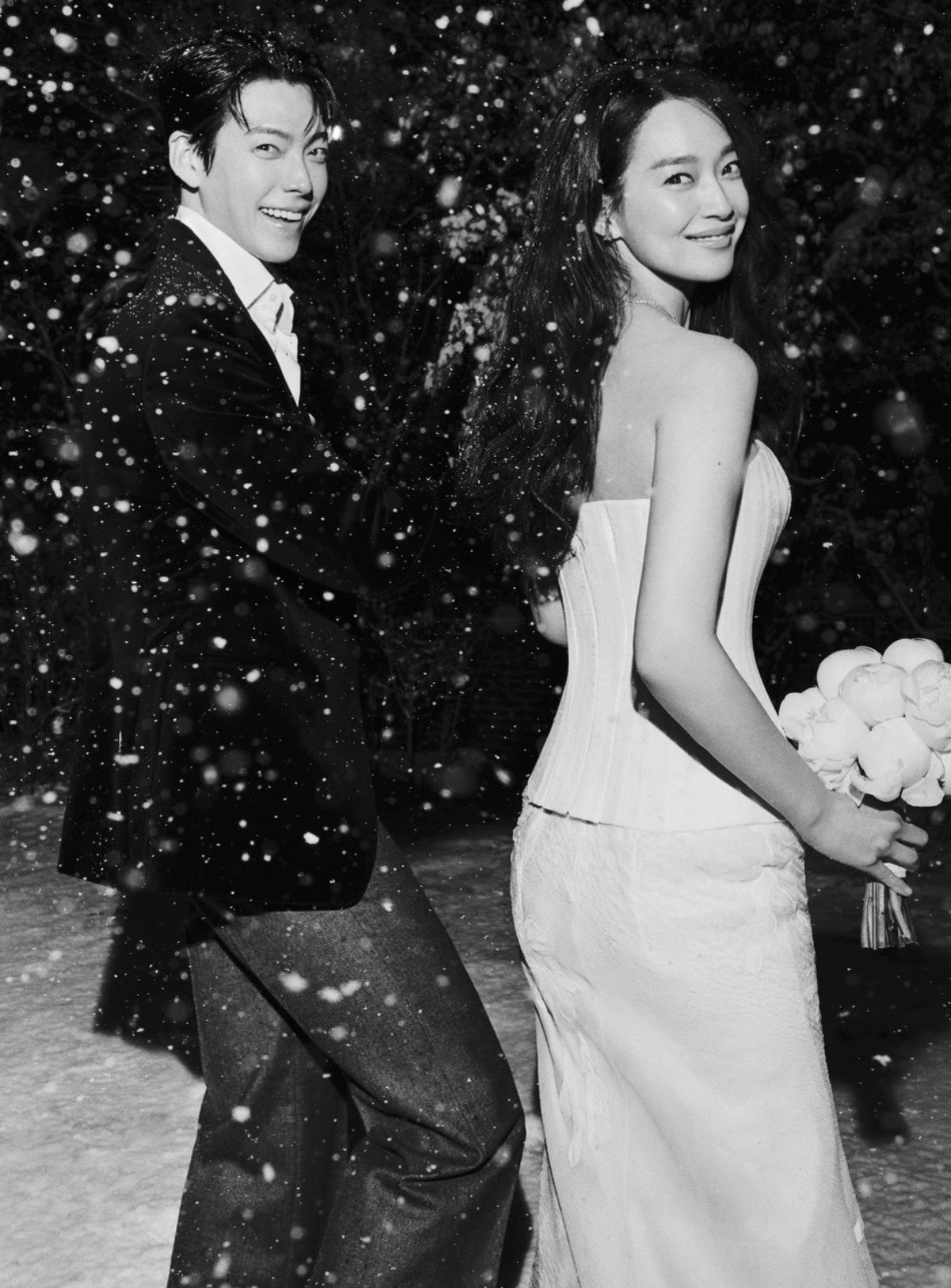 金宇彬&申敏儿婚纱照，好看！