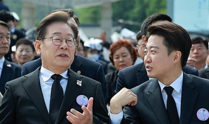 韩国改革新党主要成员19日几乎一窝蜂地表示要投奔共同民主党候选人李在明，最后该党