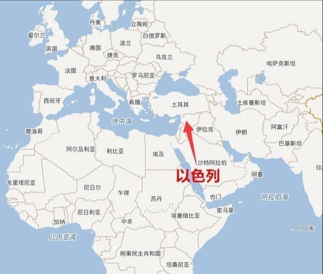 小小以色列，国土才2万多平方公里，却能稳稳压住周边十几个国家，总面积近700万平