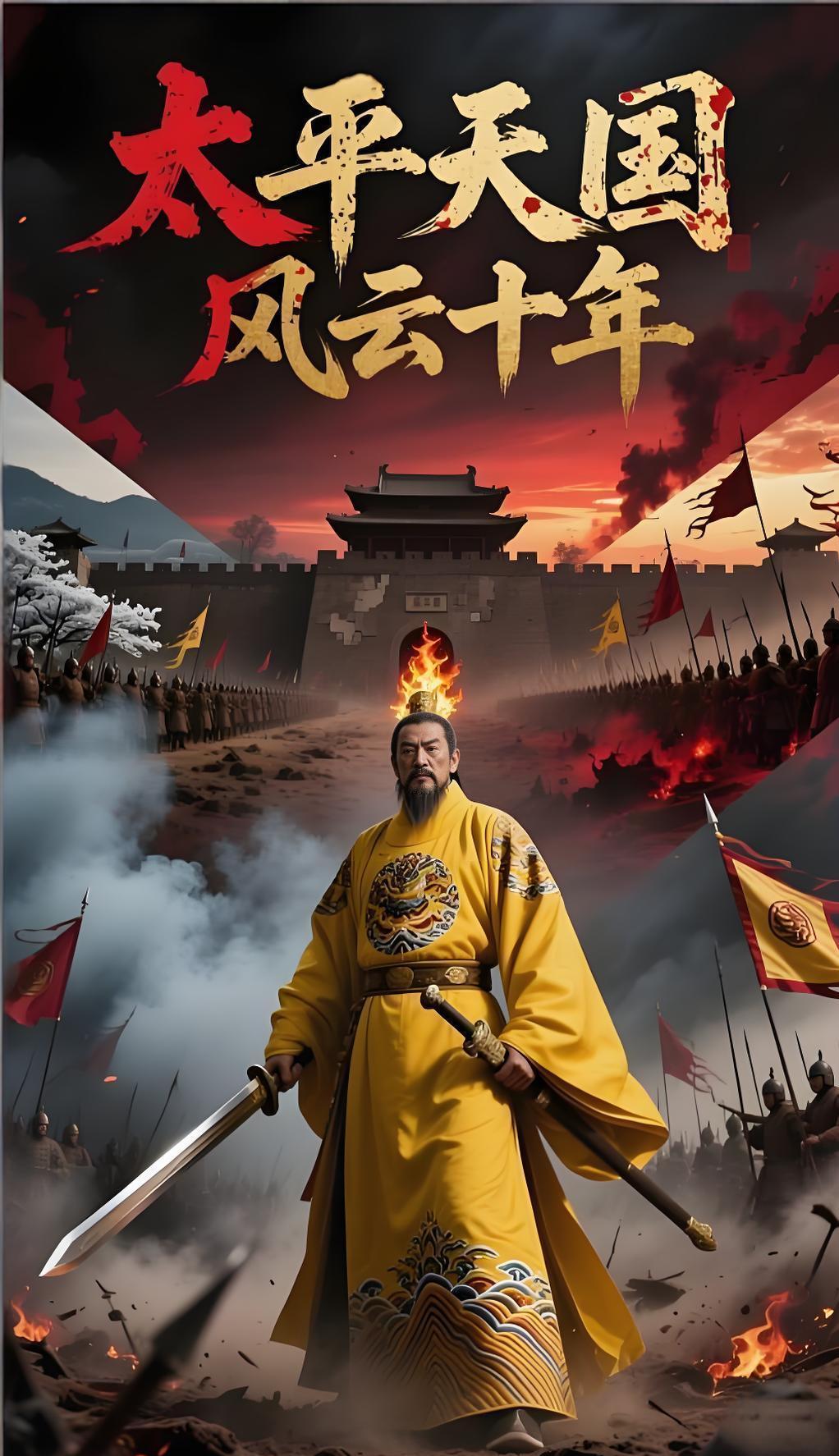 1856年，石达开处死燕王秦日纲。洪秀全含泪恳求：“六弟，韦昌辉已经死了，可否放