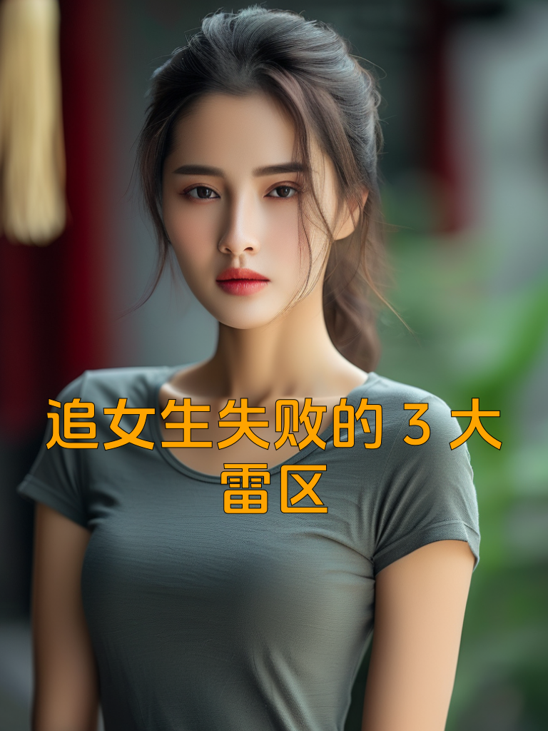 追女生失败的3大雷区