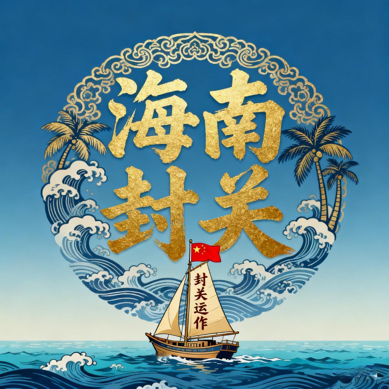 难怪黄循财之前的站队表态，国家没回应，原来是“大的已经在路上”。海南封关，新