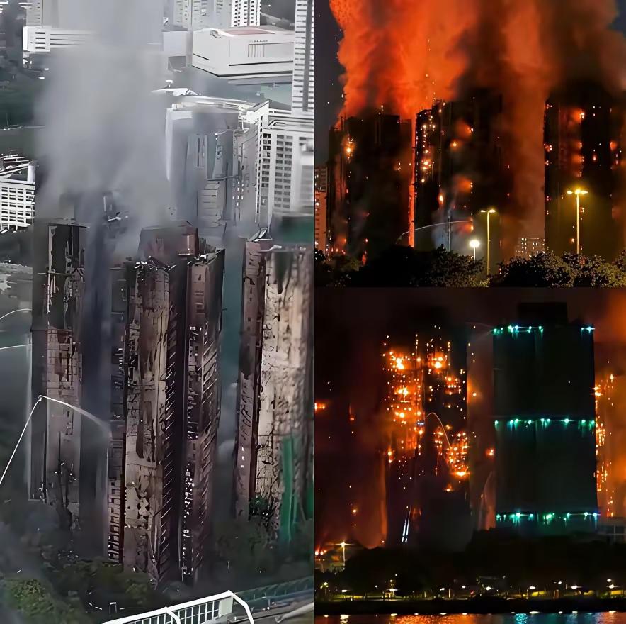 香港大埔宏福苑，只能拆除重建，别无他法！这场五级大火灾，烧了整整43小时之