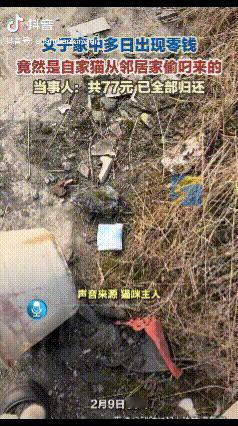 真是现实中的“招财猫”！原来好运都是有来路的，近日一女子刚拜了财神庙不久，家