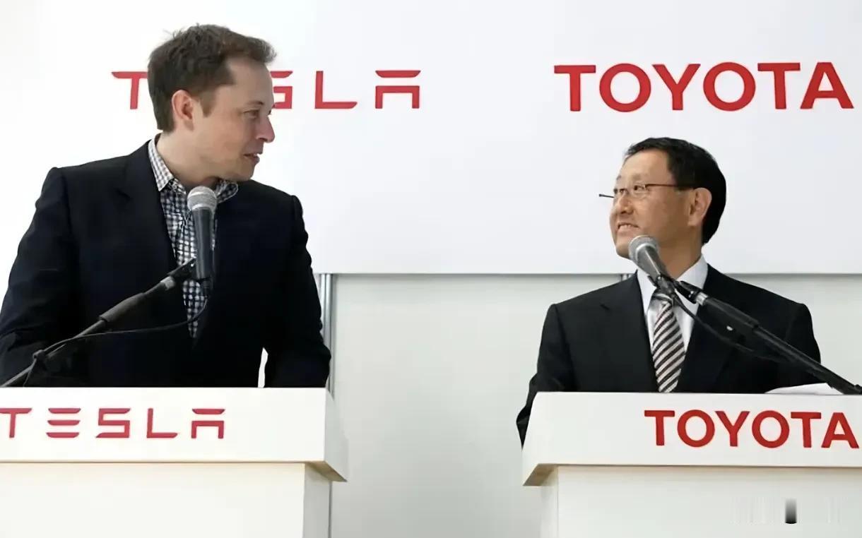 这是特斯拉与丰田的一次双赢交易。2010年，马斯克主动拜访丰田章男，希望这位汽车