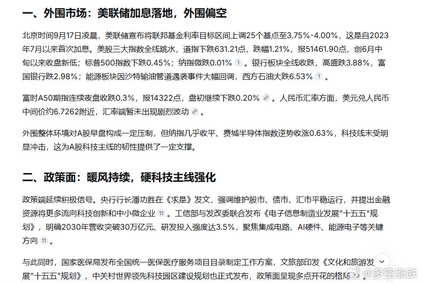 美联储宣布加息25个基点美联储主席回应加息美国房贷利率突破7%，特朗普称利率