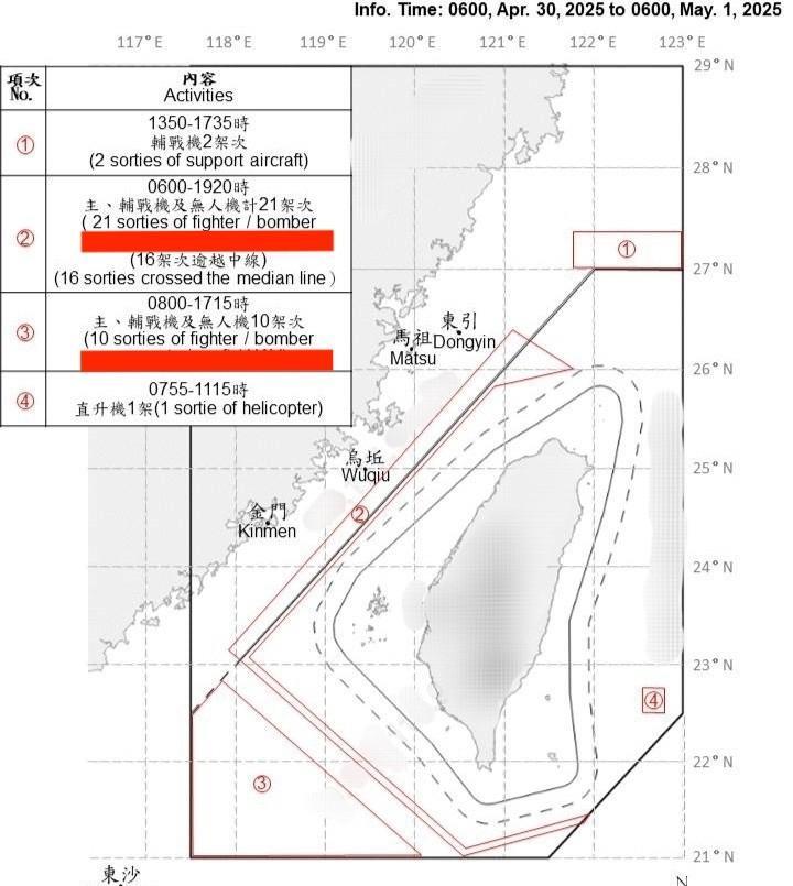 轰6K同时进逼澎湖、高雄，台军吓得紧急呼叫支援，台当局乱成一锅粥据台媒报道，台