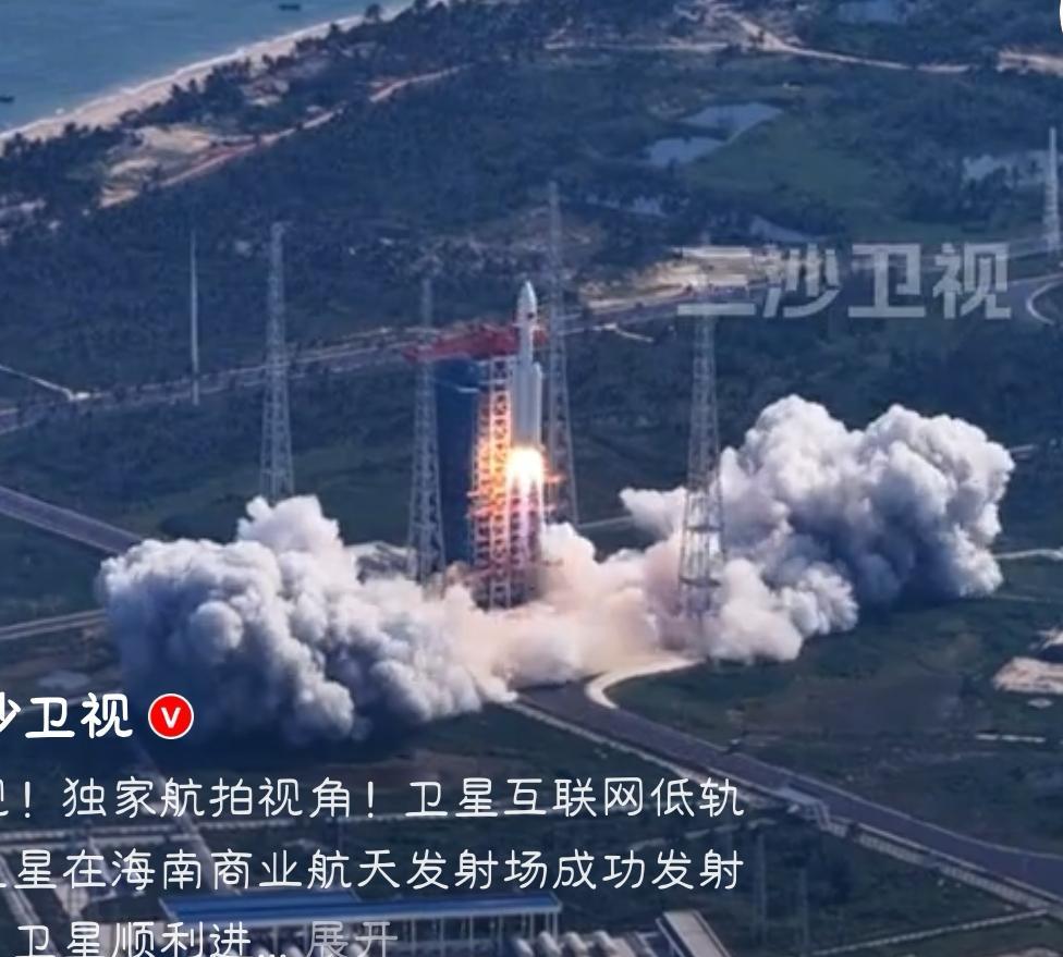 本月海南商业发射场连射两发！7月30日15时49分“长征”八号甲Y3顺利将“国网