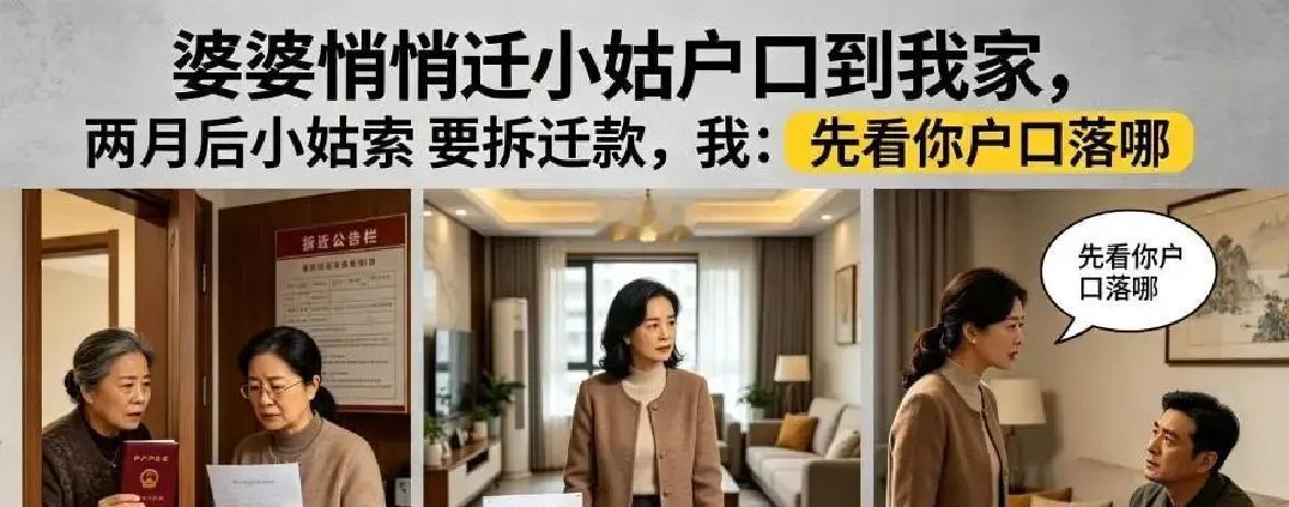 昨天降温冻得人直打哆嗦，家里却吵得像开了锅婆婆偷偷摸摸往小姑子赵娜的口袋里塞