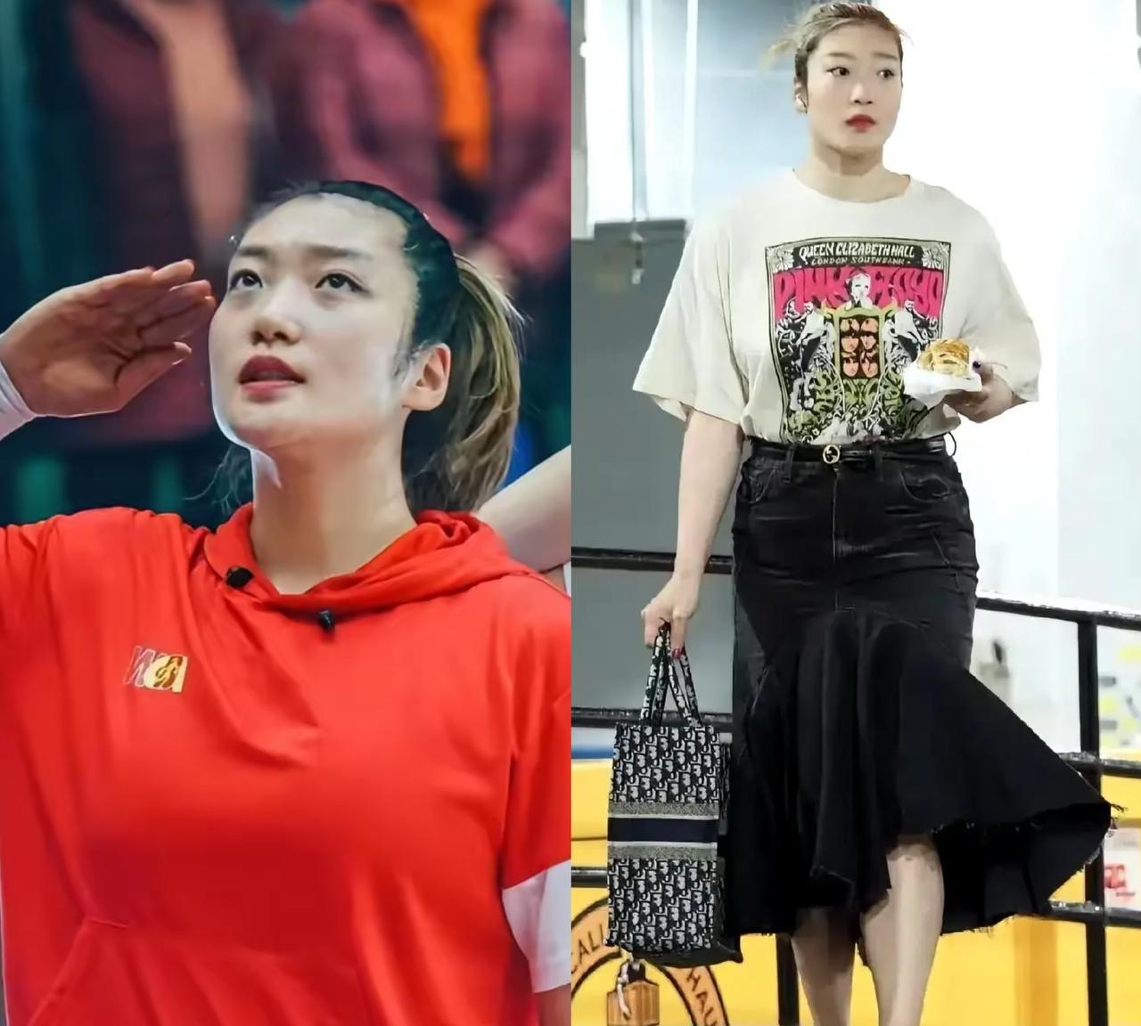 姐妹们刷到李梦的生活照没？185cm的身高往那儿一站，裙装妩媚挡不住结实的肩背线