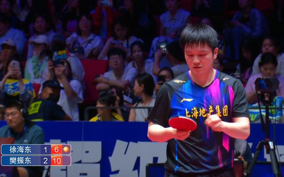 樊振东:160天休战无碍，6小时三连胜力压24岁小将