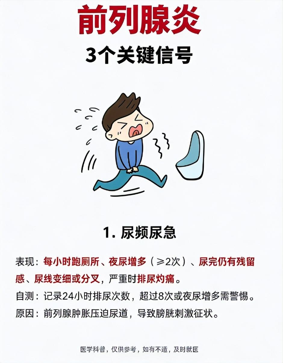 上班族久坐党注意：前列腺炎的3个关键信号