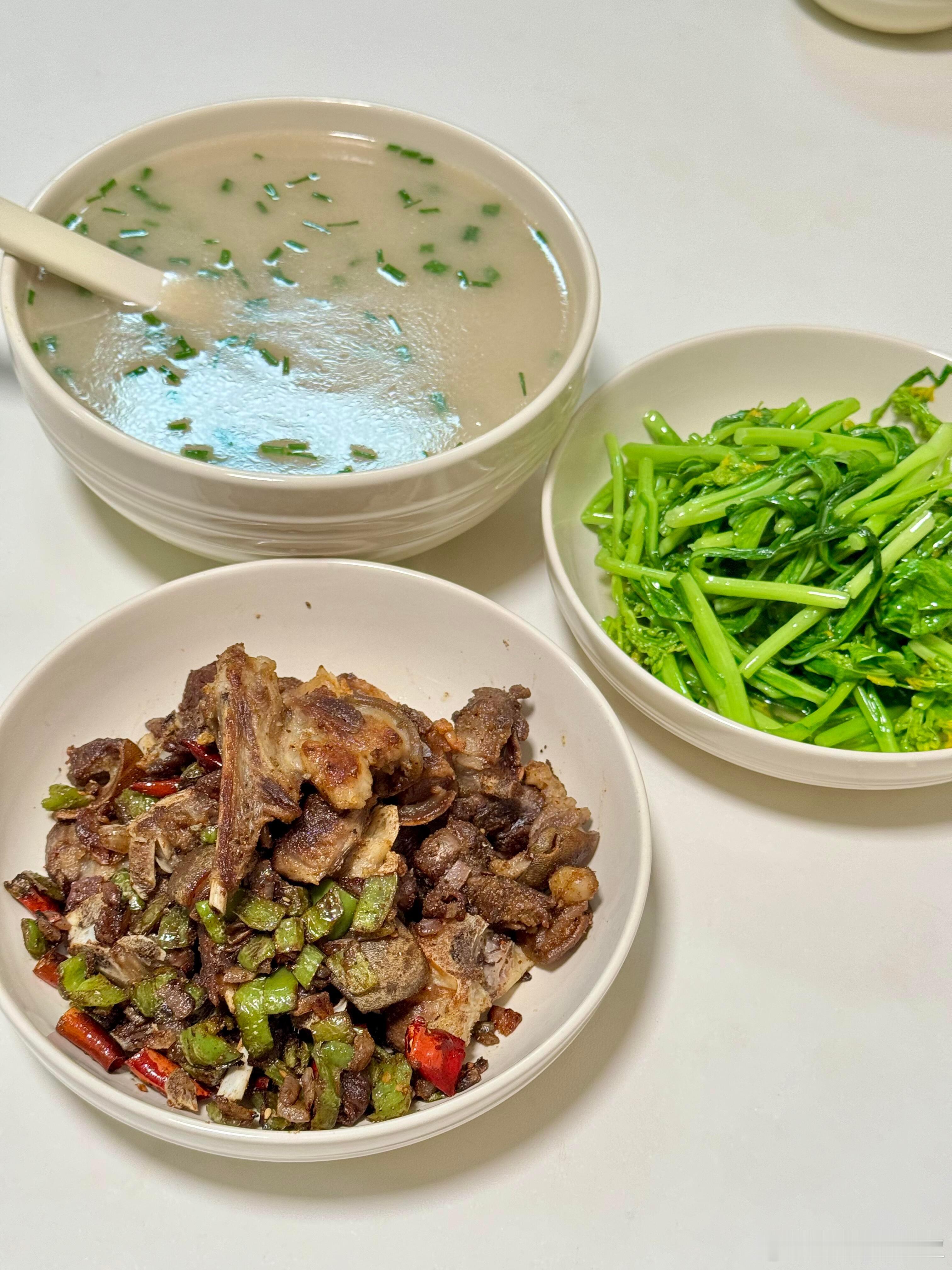 在家吃健康干净的饭菜🍚​​​