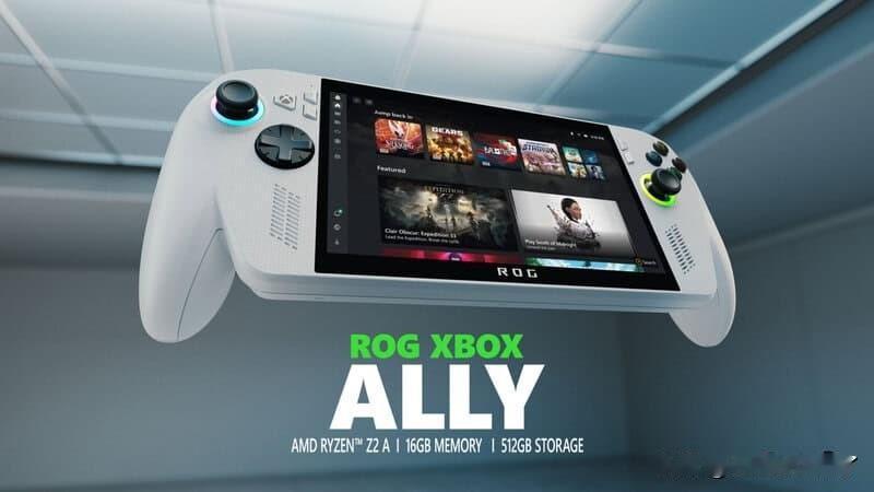 【xbox掌机不能原生玩xbox游戏】微软揭晓了ROGXboxAlly系列。