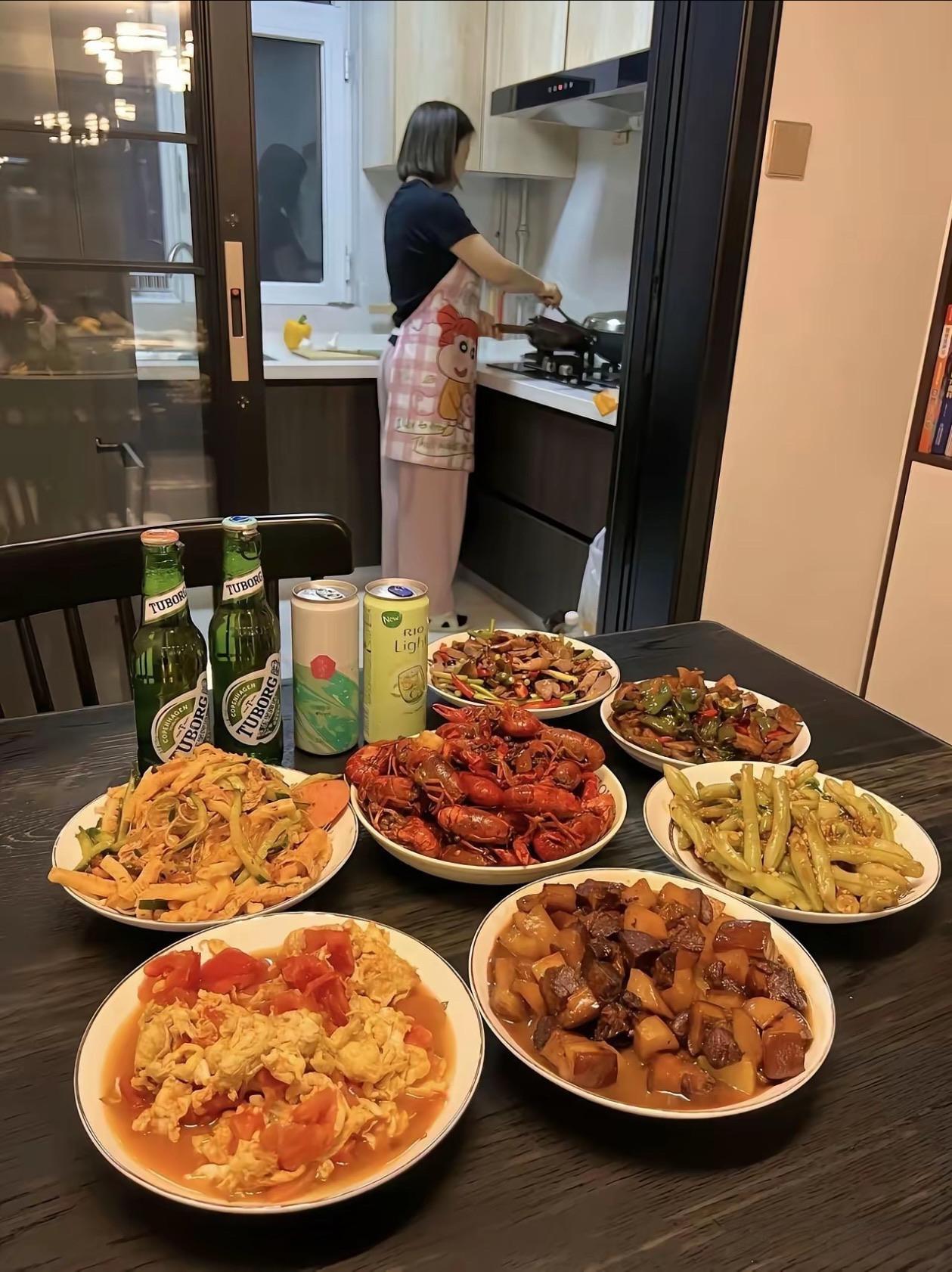嫂子的手艺太牛了