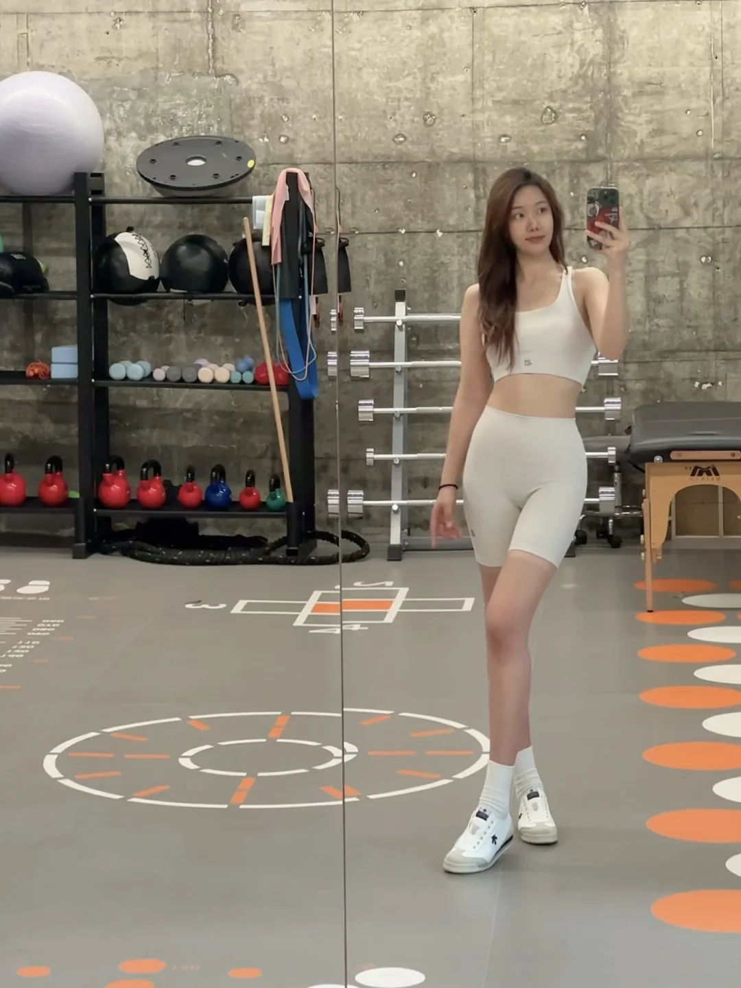 gym outfit🤍