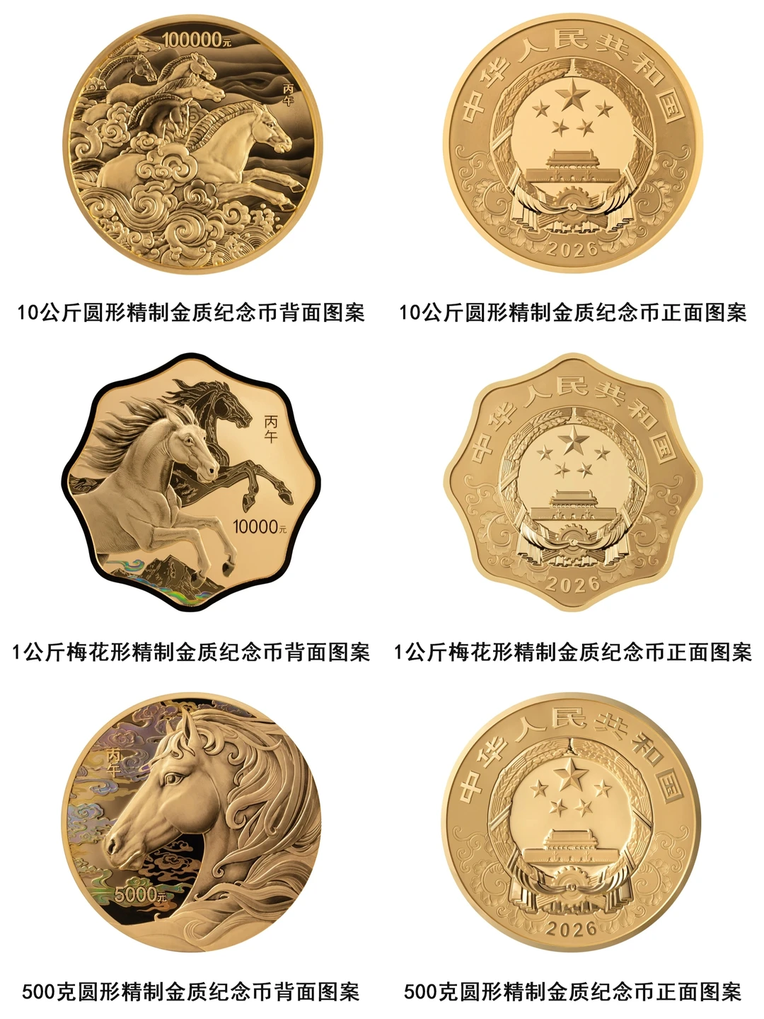 2026马年贵金属纪念币