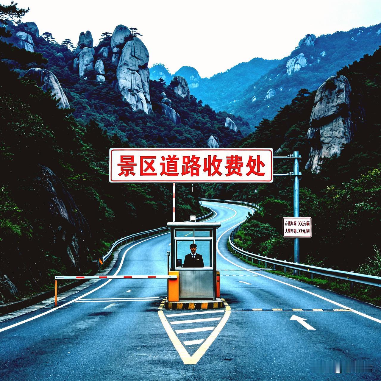 如今的旅游景区，摇渡车成了游客无奈的选择。旅游到此，除了买了门票，还要捆绑再买摆