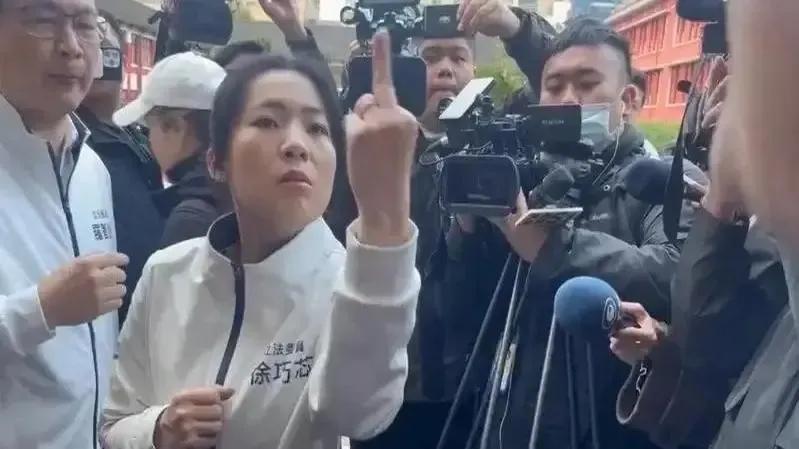 徐巧芯是这次民进党发动大罢免中的重中之重，也就是说，徐巧芯彻底成为了民进党的眼中