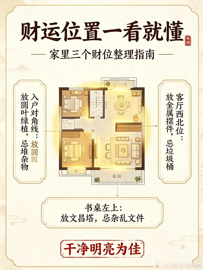 家里3个“聚财角”，摆对了钱自己来找你!整理家的时候，千万别忽略这3个角落，老祖