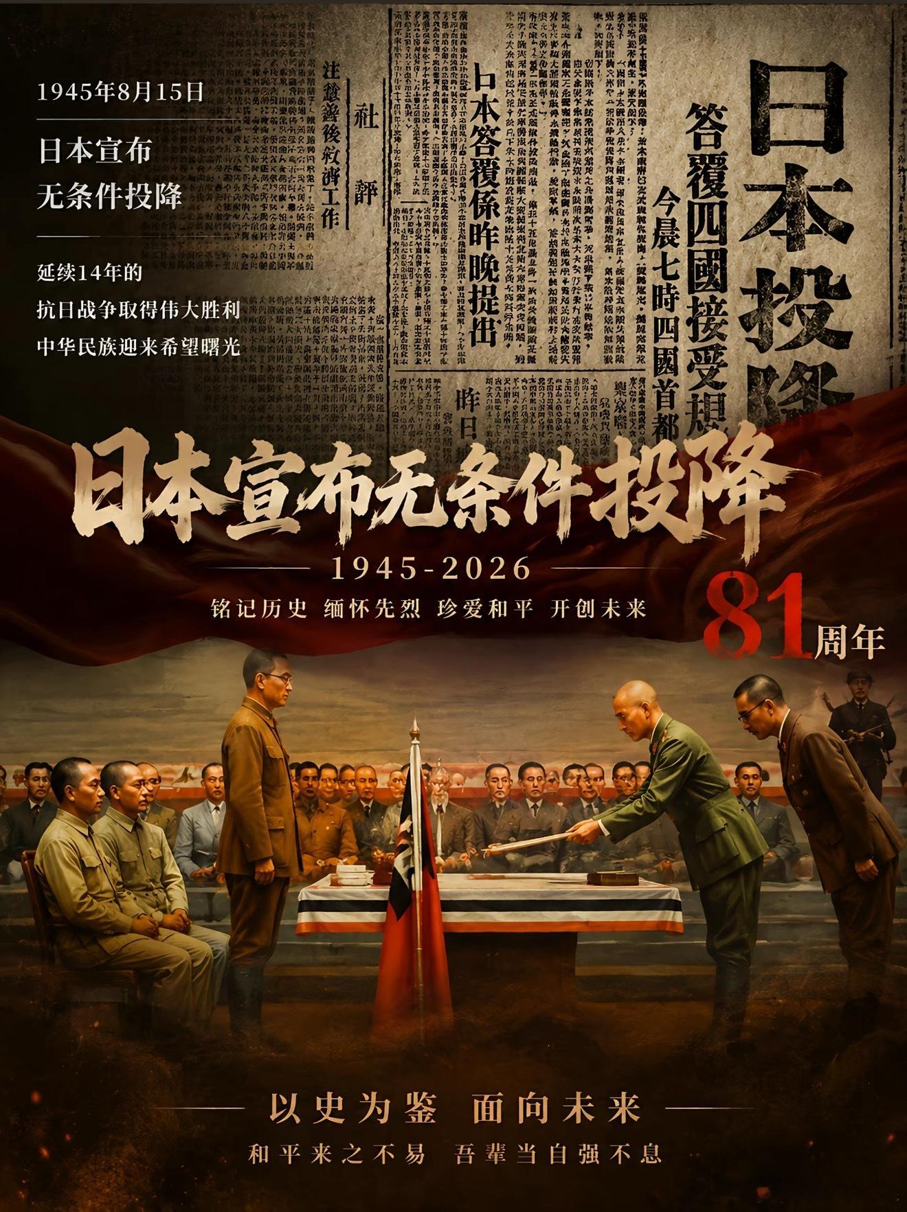 勿忘国耻，警钟长鸣！向所有抗战先烈致敬！