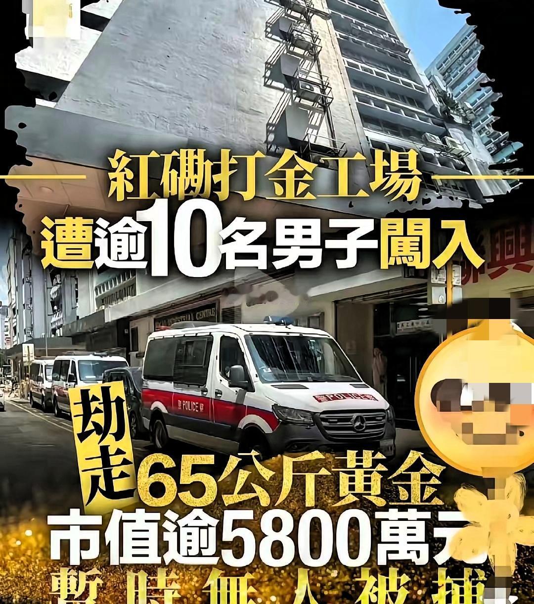 别笑那伙抢黄金的傻帽了！以为扛着65公斤金条就能逍遥，怕是没搞懂西九龙重案组