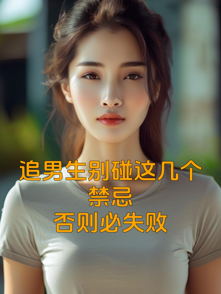 追男生别碰这几个禁忌，否则必失败