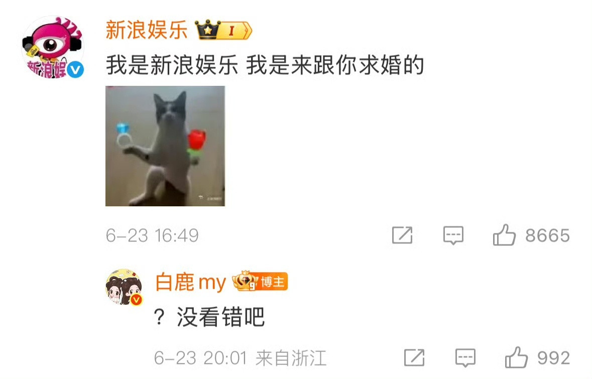 白鹿回复新浪白鹿回应新浪白鹿回复新浪，哈哈哈，​​​