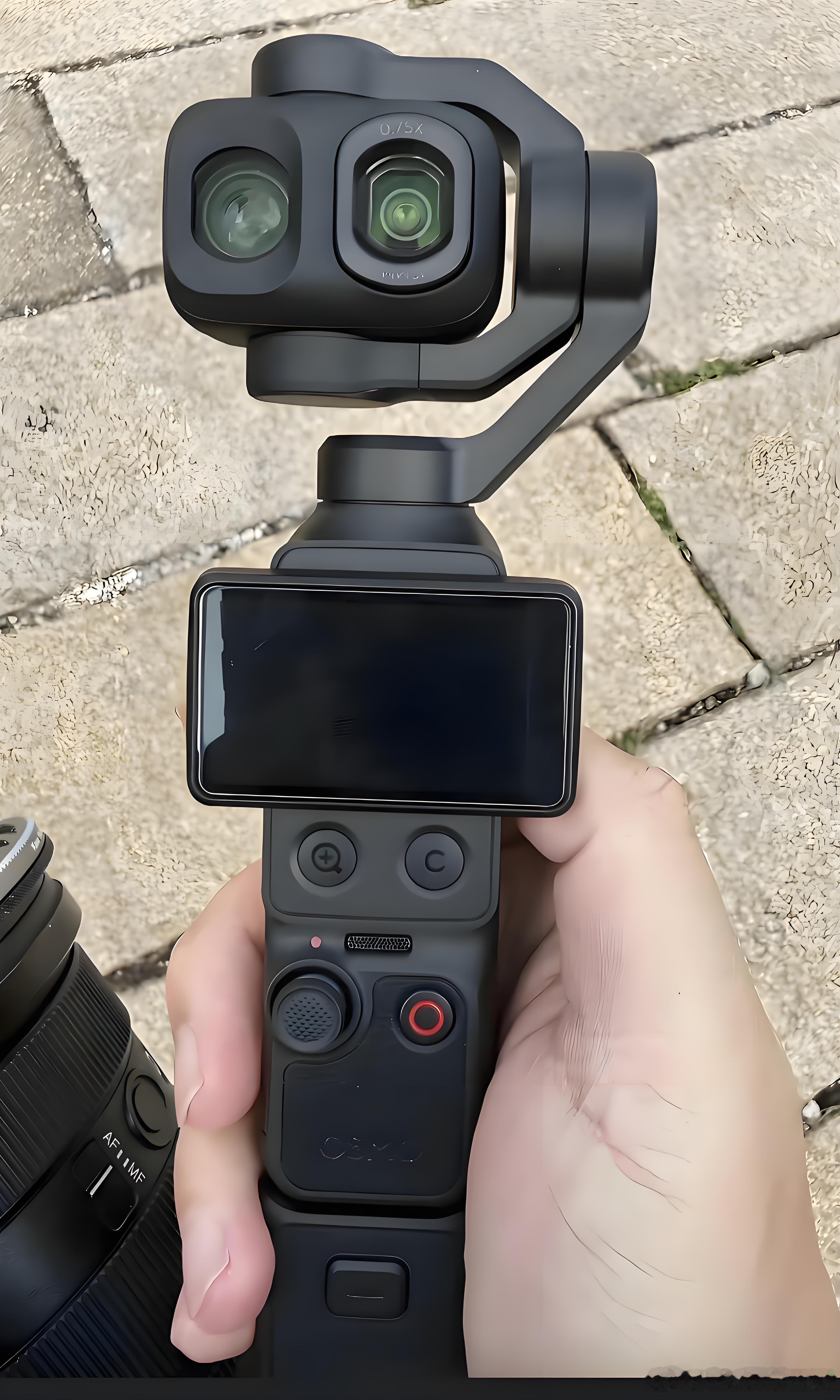 大疆Pocket4P升级了什么新增3倍光学长焦镜头（等效约70mm），传感器为1