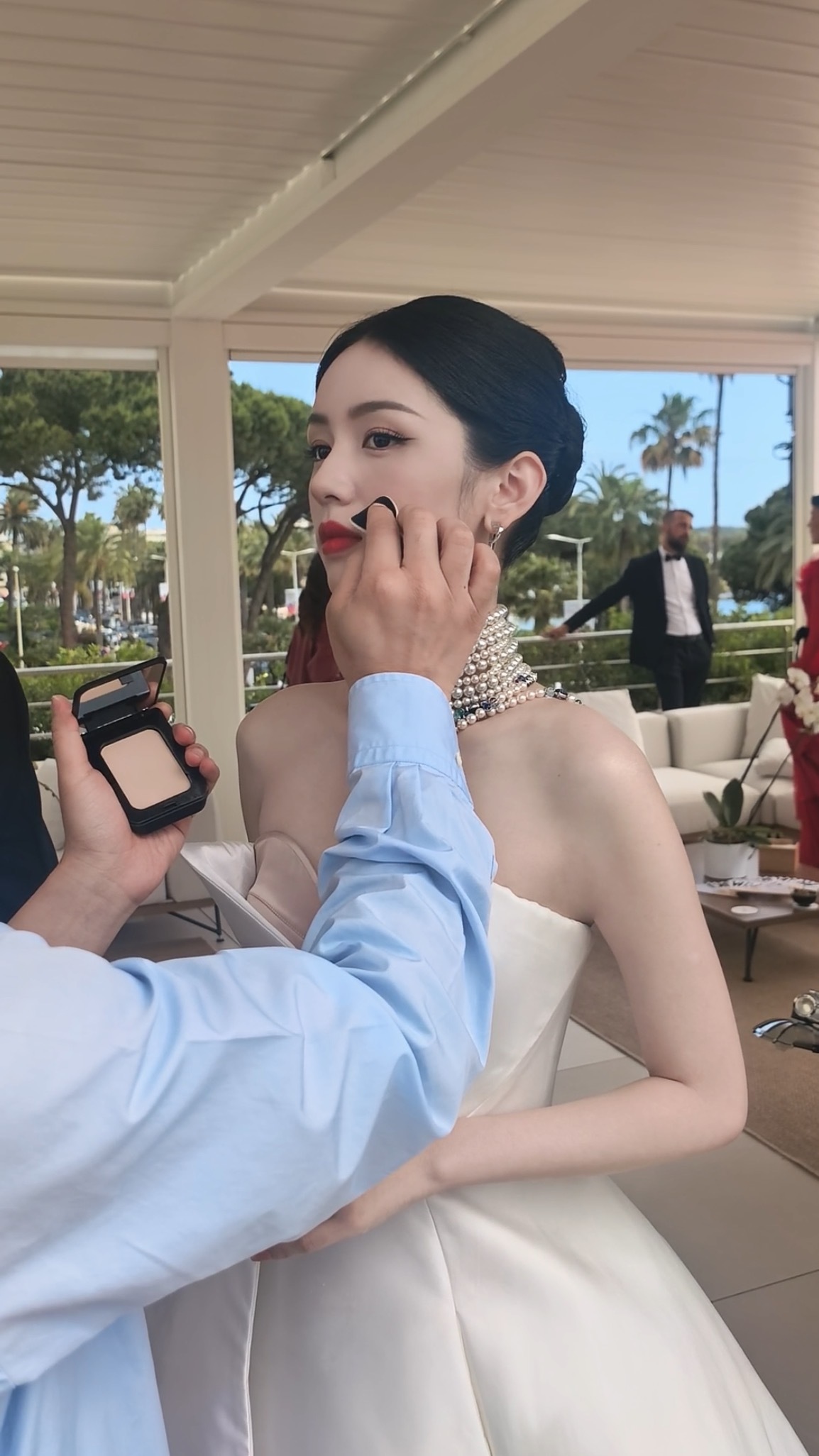 周也原相机下的上妆生图​​​