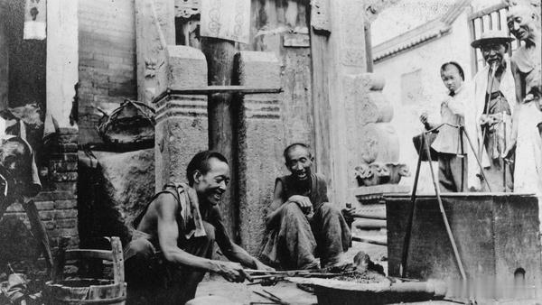 铁匠，山西忻州，1907年​​​