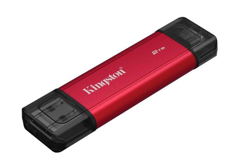 【金士顿发布双接口便携固态硬盘】近日，金士顿推出一款双接口便携式固态硬盘，该产品