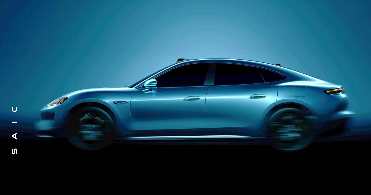 上汽尚界版的“保时捷Taycan”要来了？在首款车型尚界H5上市几个月之后，上