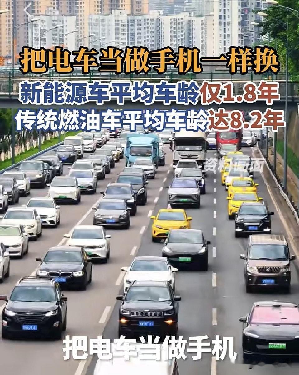 油车能开七八年，电车三五年就换？看完数据彻底懂了。看到中汽协刚出的报告，数