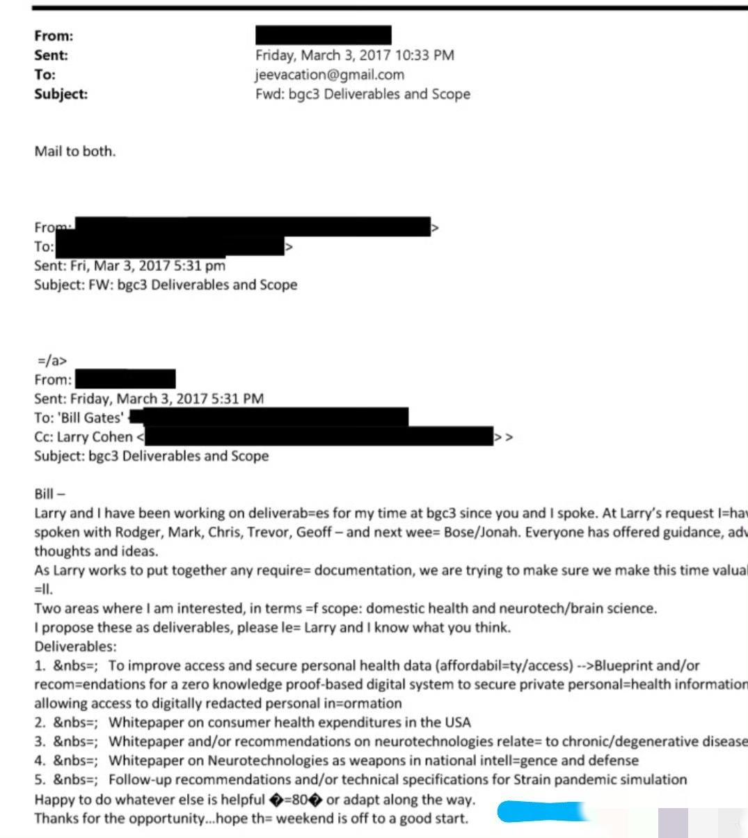 继续关注爱泼斯坦案，比尔·盖茨和爱泼斯坦在旧年的一封电子邮件往来曝光了，主要内容