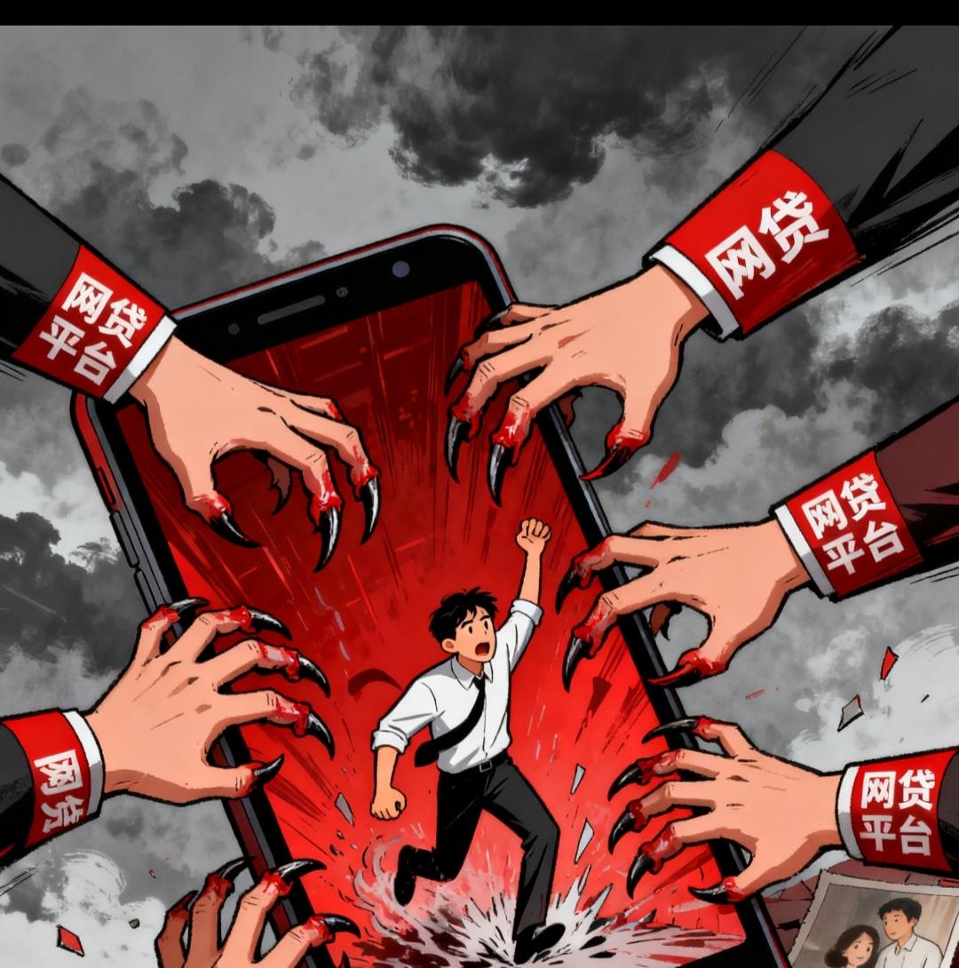 半夜的催收电话、爆通讯录的恐吓、工资卡秒扣款的绝望……网贷，这个披着合法外衣的暴