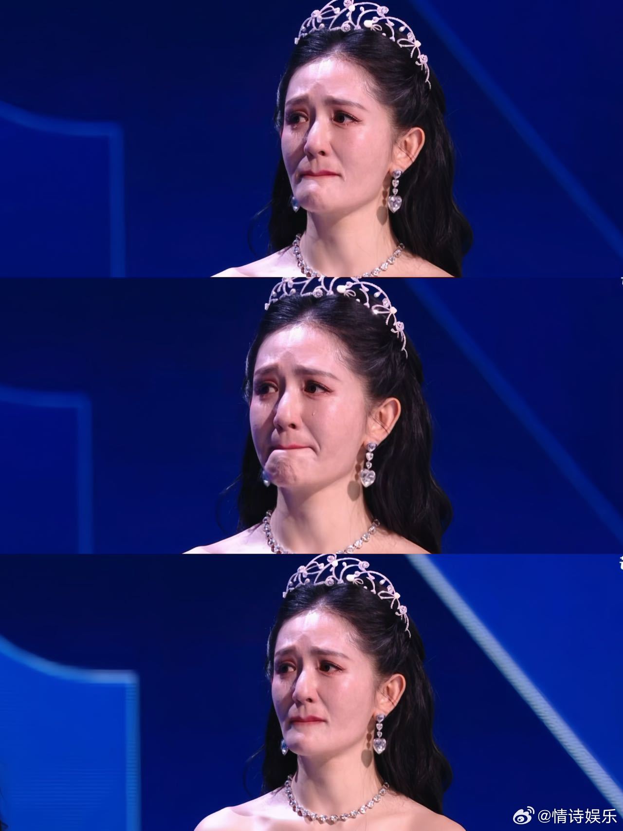 谢娜乘风临场反应很多人只知道谢娜搞笑，其实她细腻起来比谁都细腻，阚清子那一下她就