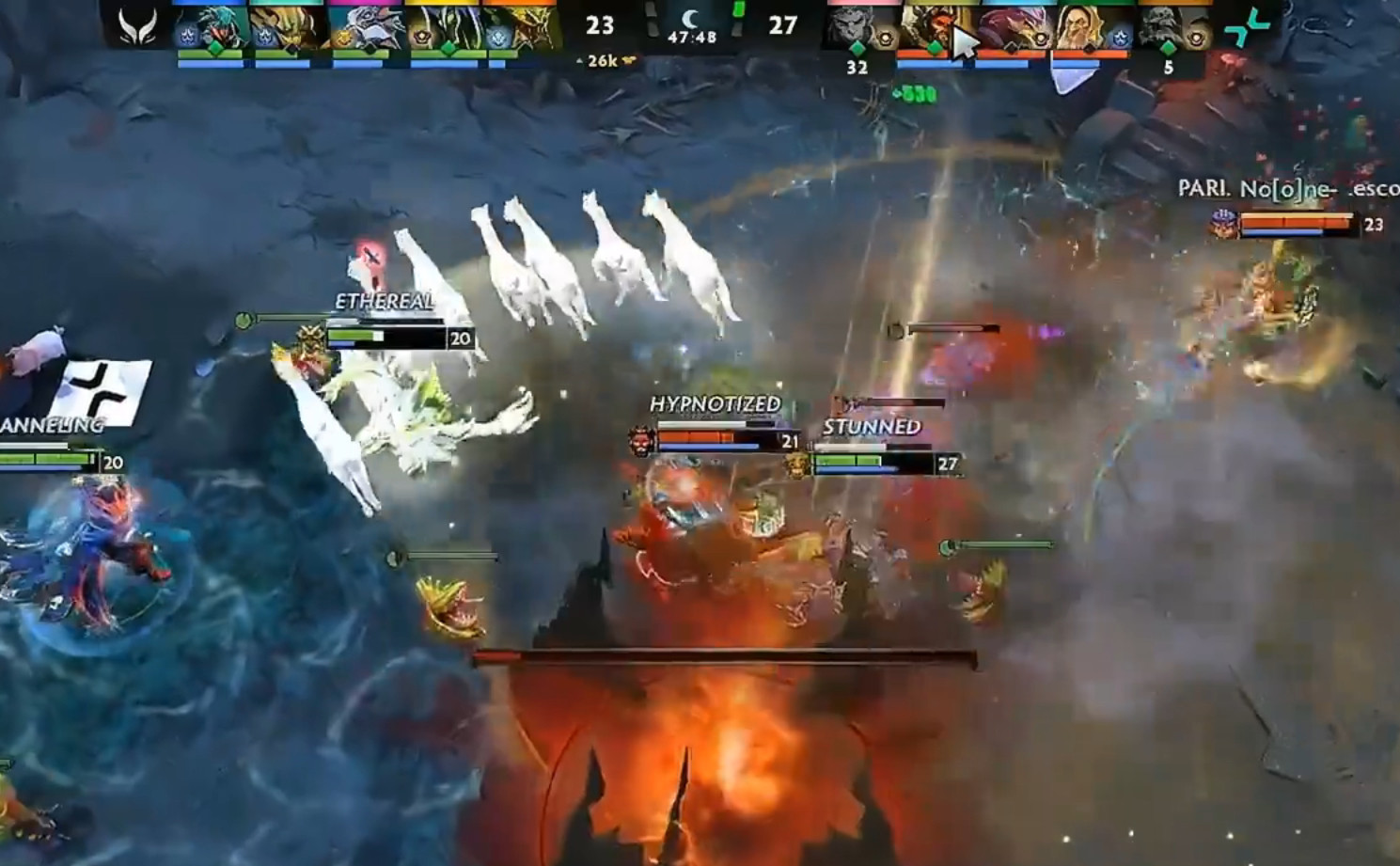 XG劣势翻盘P-VISION将bo3比分追平，希望能复刻一下昨天打雪碧的让一追二