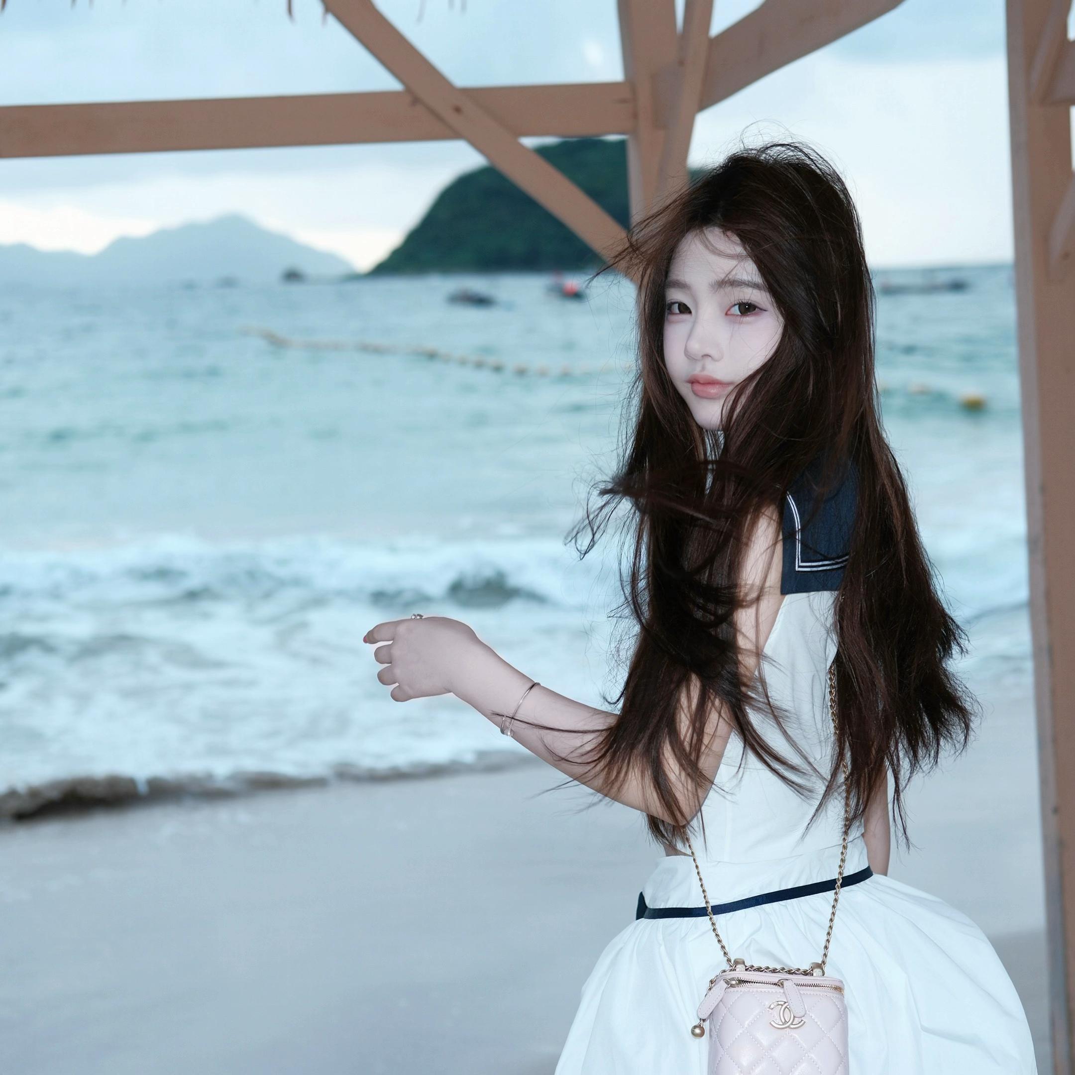 你说你喜欢海 我还以为是我的齐刘海