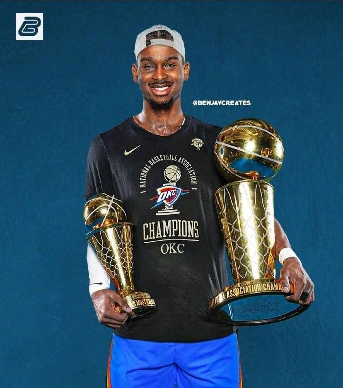 NBA：亚历山大获常规赛MVP！2025年5月22日，NBA官方正式宣布俄克拉