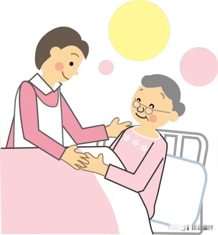 她没有工作多年了，但她每天也很忙，因为要负责家里三位老人的吃喝拉撒。陪姑姑去