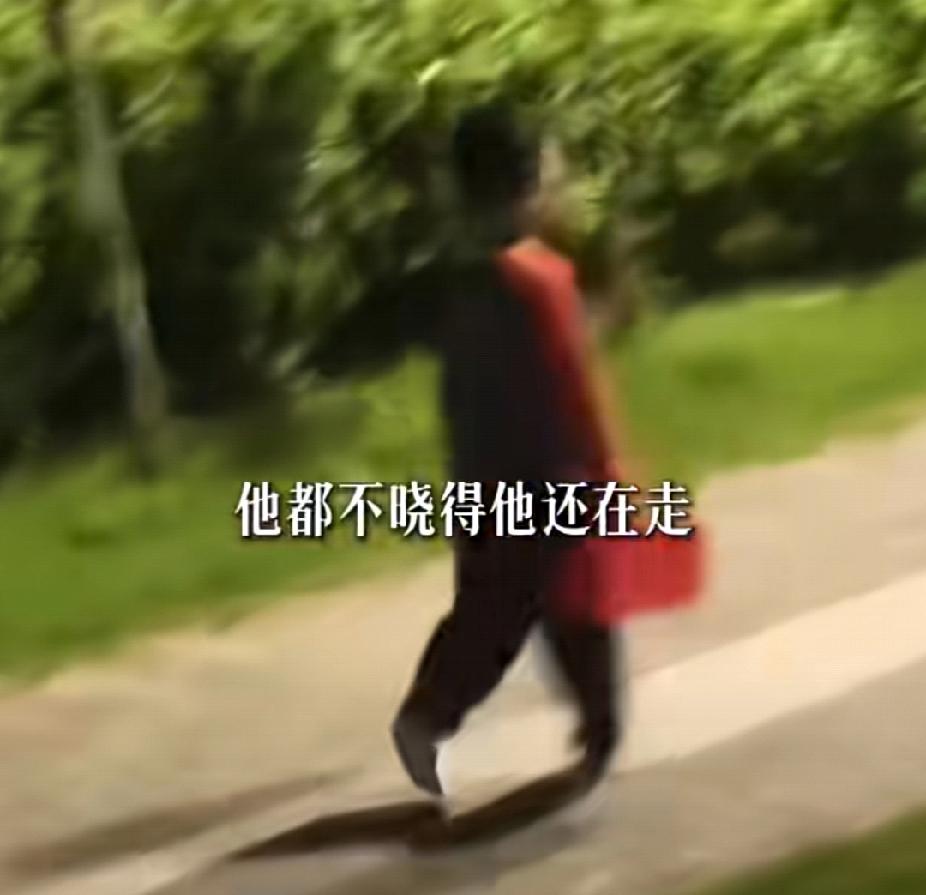 男童深夜梦游独自上路，摆摊阿姨一路跟随，被警察按住肩膀还在使劲向前走！10月12