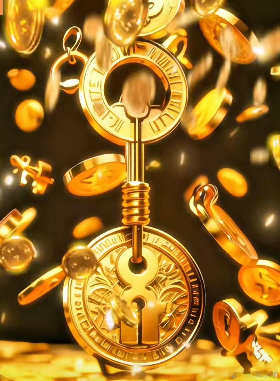 这是一把开启财富之门的金钥匙。点赞，把金钥匙带回去，从此以后，财运亨通。