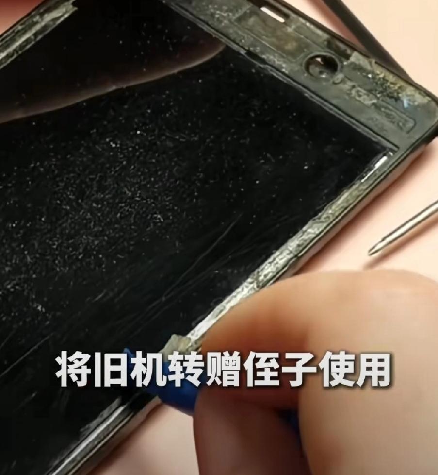 台湾女子新购了一部手机。侄子知道后，求女子把旧手机让给自己用。女子想，反正旧手机